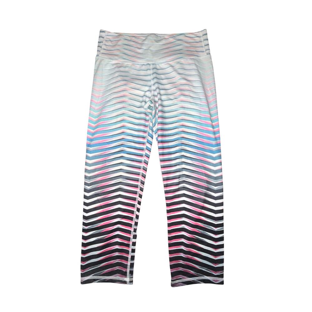 Athleta Prism High Rise Chaturanga Capri Leggings Women's Size M Cropped